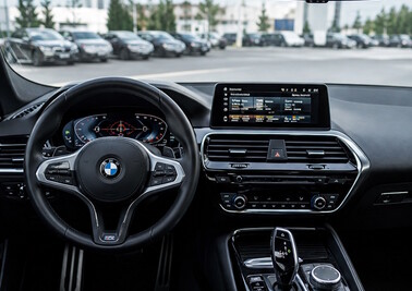 Салон автомобиля BMW